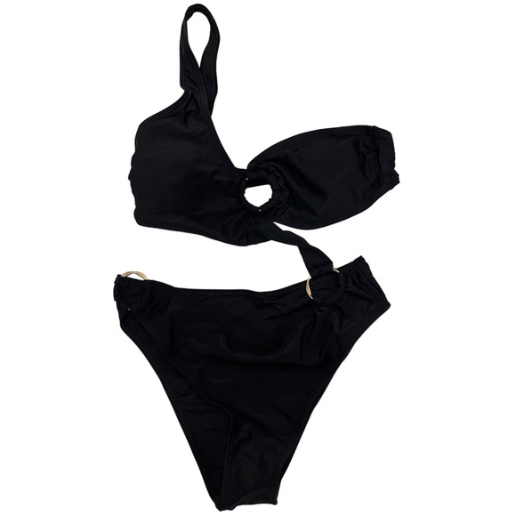 NEW✨ Cut-Out Asymmetrical One Shoulder One-Piece Swimsuit - Picture 3 of 5